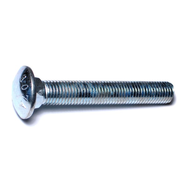 Midwest Fastener 3/4"-10 x 5" Zinc Plated Grade 2 / A307 Steel Coarse Thread Carriage Bolts 20PK 01184 - main